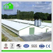 Po'lat konstruktsiyali qo'y fermasi